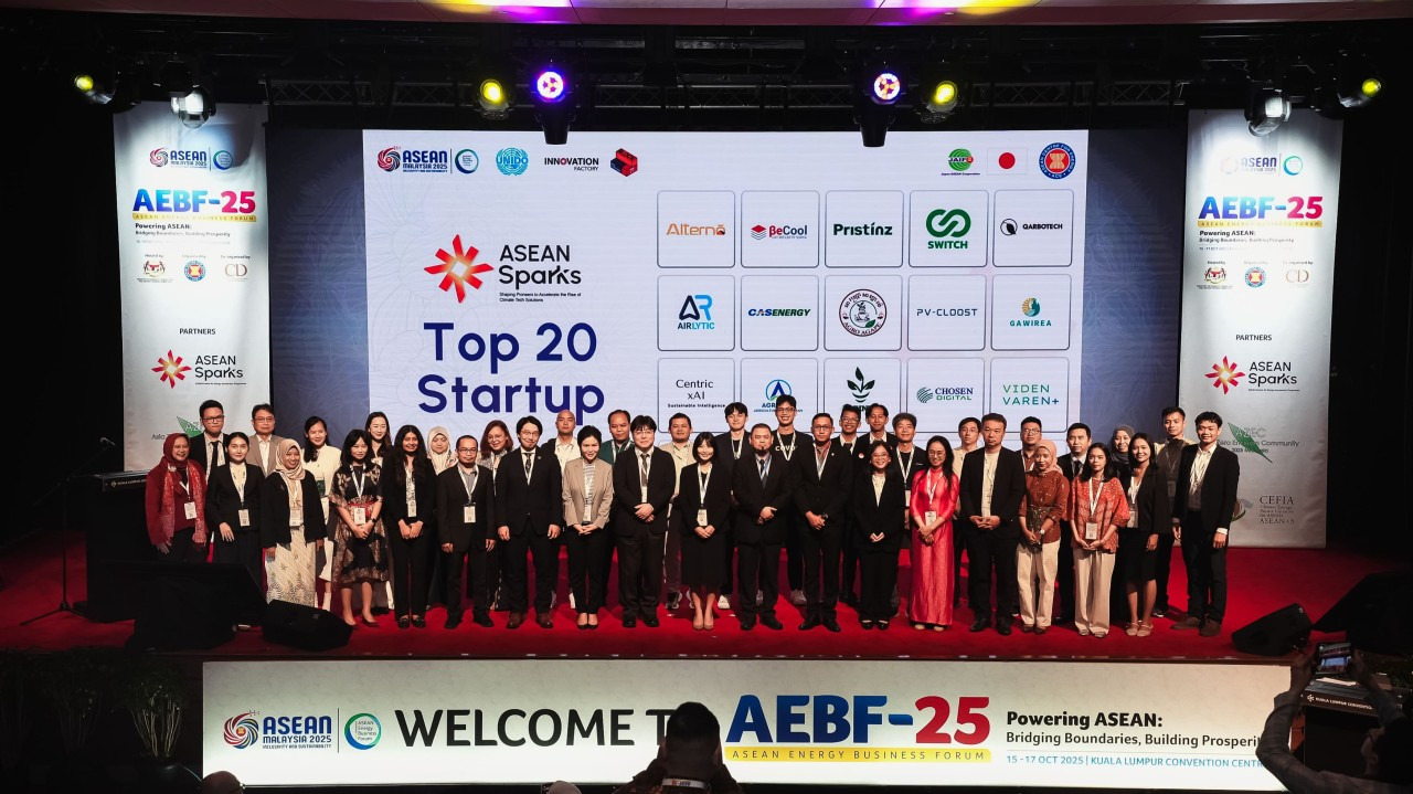 ASEAN Sparks: Catalyse Showcases Top Startups Driving Clean Energy Innovation at AEBF-25